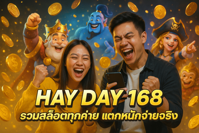 HAY DAY 168 รวมสล็อตทุกค่าย แตกหนักจ่ายจริง